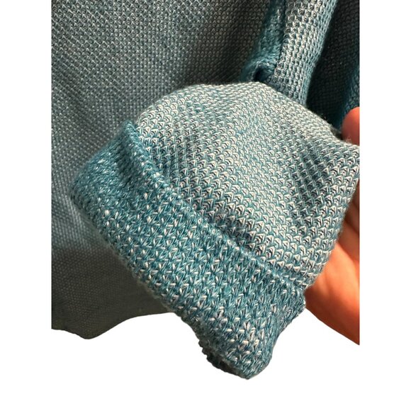 👗 2/$30 👗 Chico's Two-tone Long Sleeve Cowl Neck Sweater sz XL - Picture 4 of 7